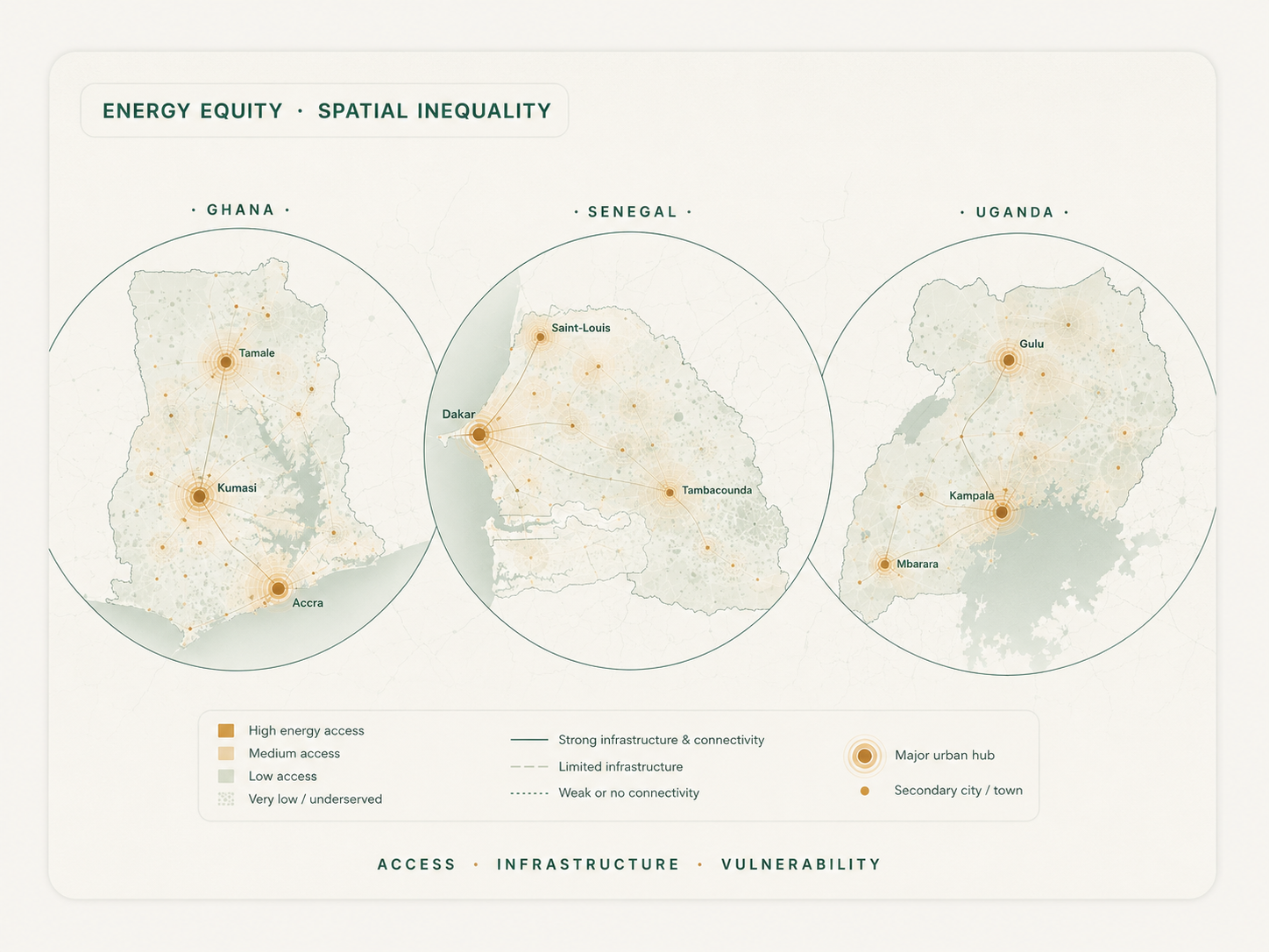 Energy equity and spatial inequality