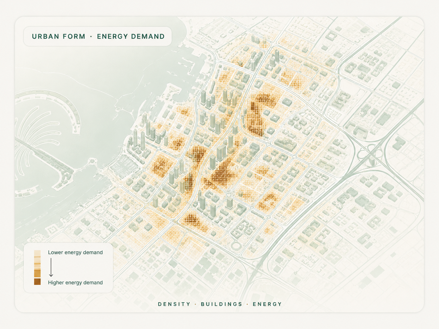 Urban form and energy demand